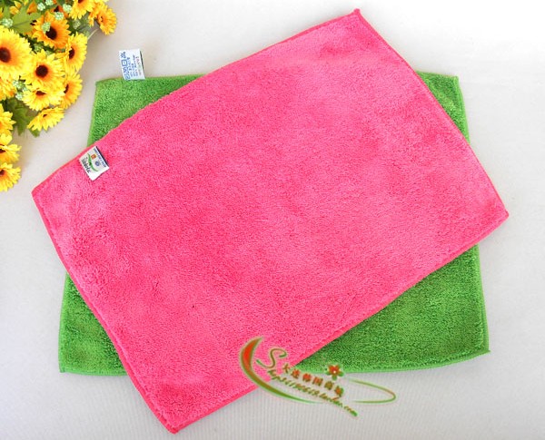 South Korean imports wipe the floor to wipe the car upscale fine suede rag (10 strips)