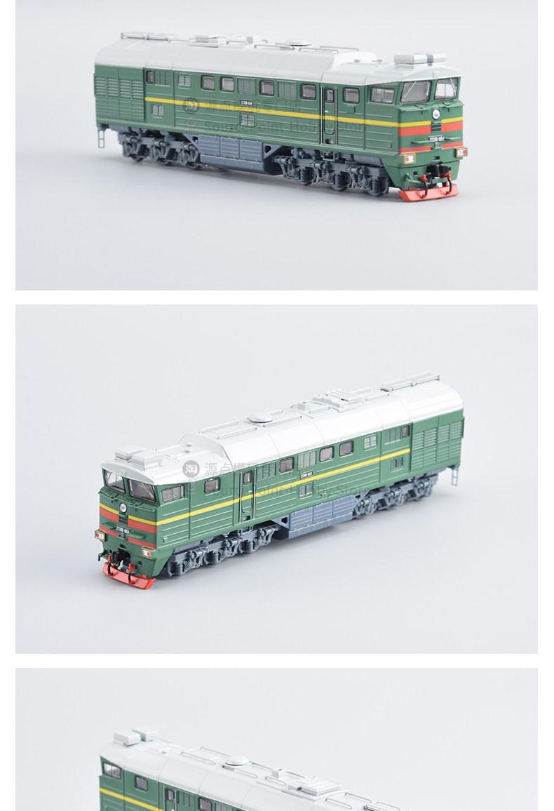товар из китая 苏联2te116宽轨双联柴油机车1:87模型俄罗斯重型货运列车jlkn018 Other home