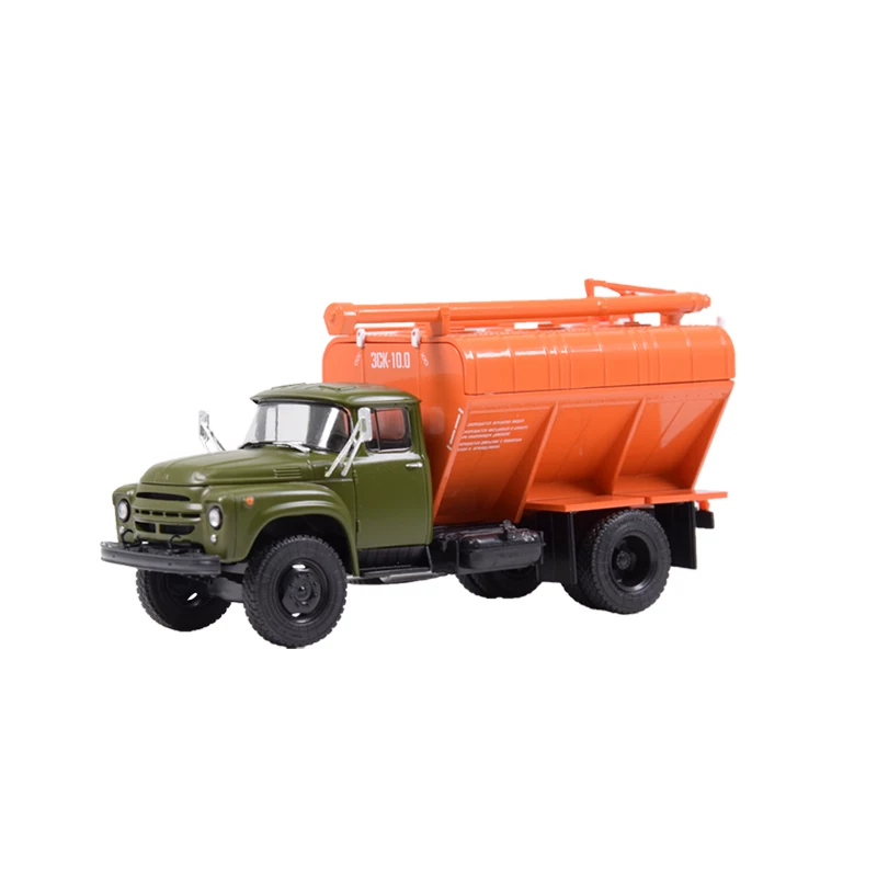 Spot 1:43 Российский сельскохозяйственный грузовой автомобиль ZSK-10 (130) сплавной погрузочный автомобиль модель MDTR015