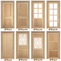 Custom Vintage Pine Log Door Interior Door Set Door Bedroom Door Solid Wood Door Double Door Bathroom Kitchen Door