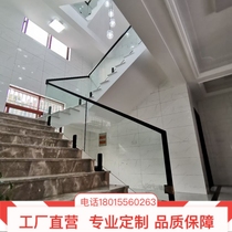 玻璃护栏苏州昆山太仓常熟吴江钢化玻璃扶手不锈钢扶手楼梯栏杆