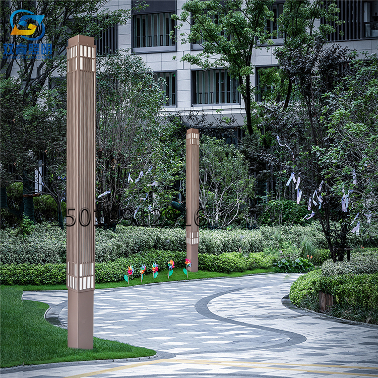 High-pole street lamp Park Residence Room View Lantern Villa with main entrance High lamppost 3m café 3m café Courtyard Light Ancient Town Factory