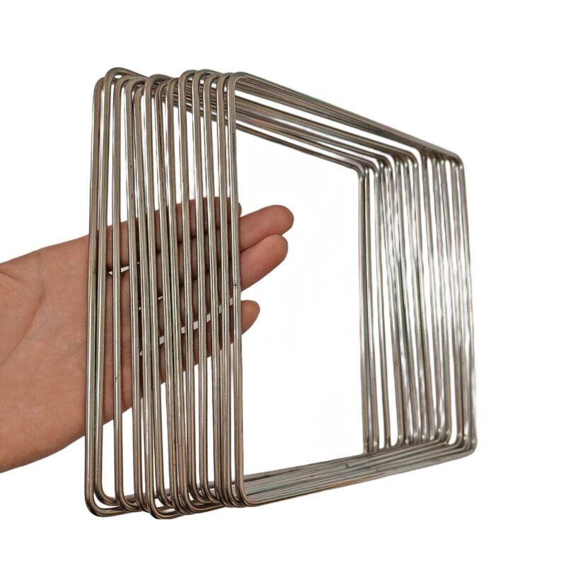 Stainless Steel Square Solid Frame Square Ring Stainless Steel Frame Fishing Net Square Frame