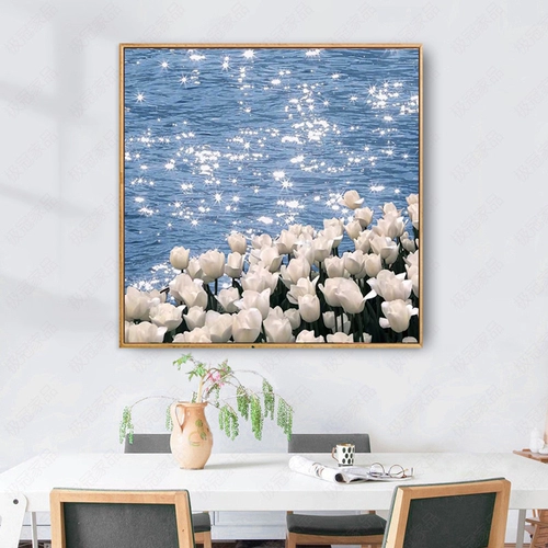 Алмазная картина «Тюльпан», ручная работа, сделай сам, гостиная, спальня, маленькие кусочки, точечная плитка, вышивка крестиком, 2024, новый стиль, полный бриллиантов