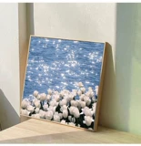 Алмазная картина «Тюльпан», ручная работа, сделай сам, гостиная, спальня, маленькие кусочки, точечная плитка, вышивка крестиком, 2024, новый стиль, полный бриллиантов