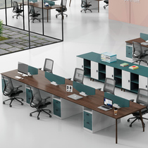 Shenzhen Industrial Wind Staff Desk Furniture station Employee Finance Office Table and chairs Portfolio Brief About 4 6 People