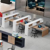 Shenzhen Staff Desk Furniture station Employee Finance Office Table and chairs Portfolio Brief About Modern 4 6 People Place