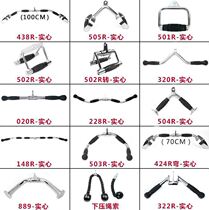 Multifunctional chest muscle dipping rope V-shaped power artifact grip Rod back pull back hand handle barbell hard pull