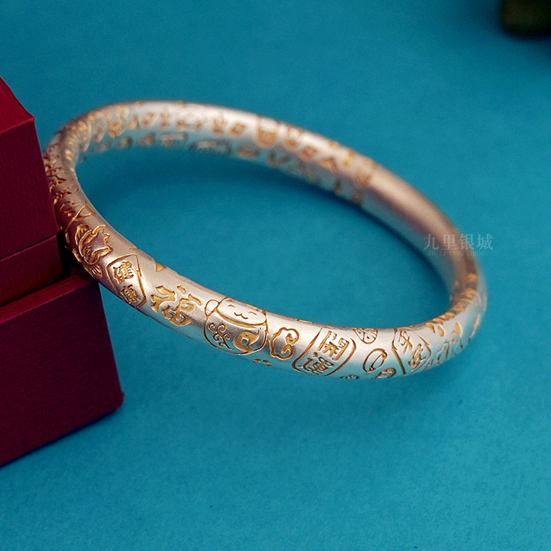 Shocking the entire internet! this s9999 pure silver, gold-plated