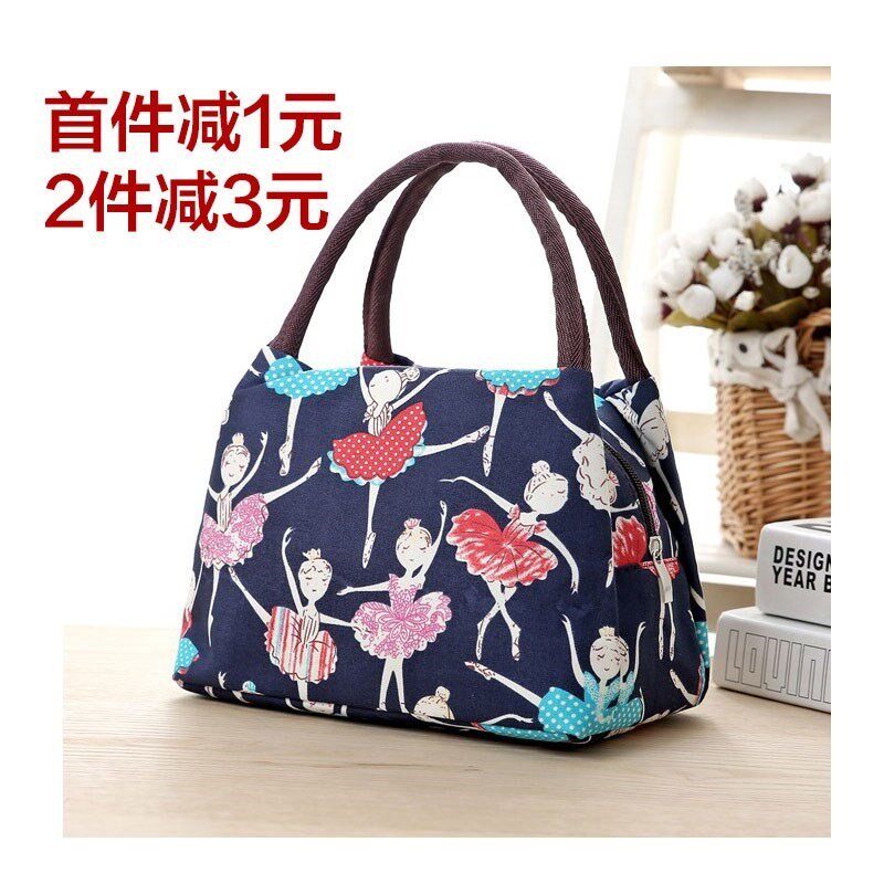 Middle aged mother bag going out to hand sails bag handbags women bag casual Oxford cloth small bag box meal kit bag bag