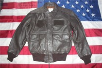 USAF A2 Flight Jacket A2 flying leather clothing American male version 36s second-hand