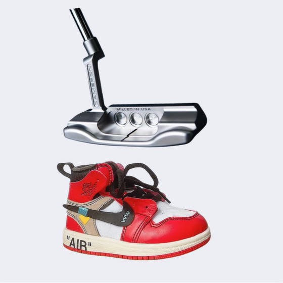 Tit通用泰特一字型直条推杆套 杆头套 高尔夫球杆保护套 球头帽套