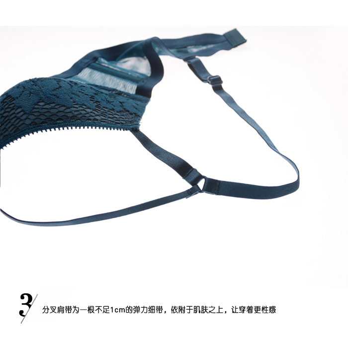 Phong cách retro gợi cảm thêu ren tập hợp trên bộ đồ lót nữ mỏng và dày vành áo ngực bikini đi biển đẹp