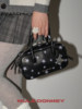 Talkative donkey Donkey polka dot star handbag female Korean sundry small bag bowling bag single shoulder messenger bag