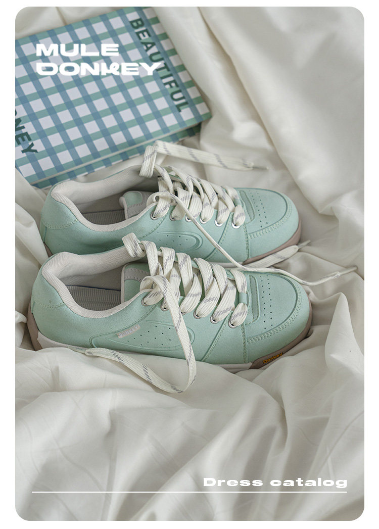 Mule Donkey Suede Platform Chunky Sneaker