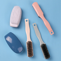 Brush shoes brush does not hurt shoes soft wool home shoes washing clothes small brush washing cleaning board brush bristles multifunctional