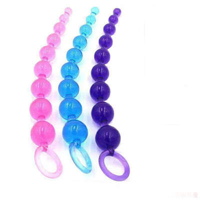 sm posterior court anal expansion plug massage bead masturbation device Anal plug for women, wearing chrysanthemum sex toys when going out