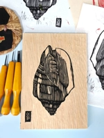 Master -Level Tochigi Print Wrood Stereotype A3/A4/A5/A1 версия для резьбы толстый бейлум печатный принт