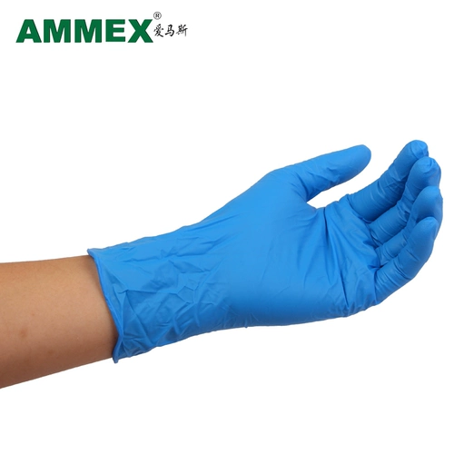Дома одноразовые динглинские перчатки питания -Распространение промышленного резинового латексного лабораторного лаборатория.
