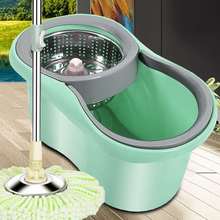 双驱动旋转拖把桶拖把免手洗懒人拖把