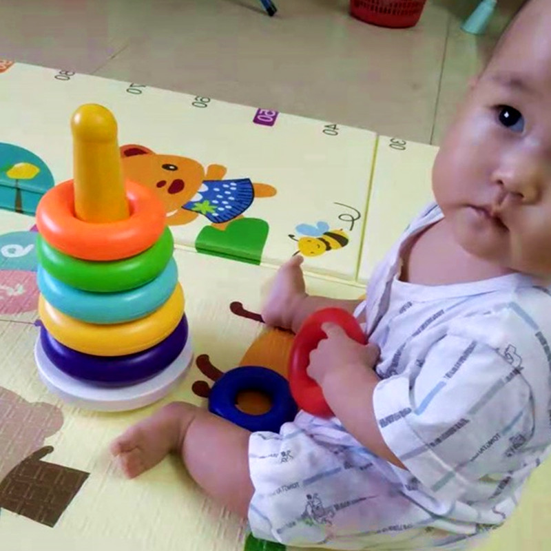 Baby 0-1-year-old Puzzle Hand Fine Action Training Toy Baby for more than 6 months Practicing Exclusive Injection of Liferal Circle
