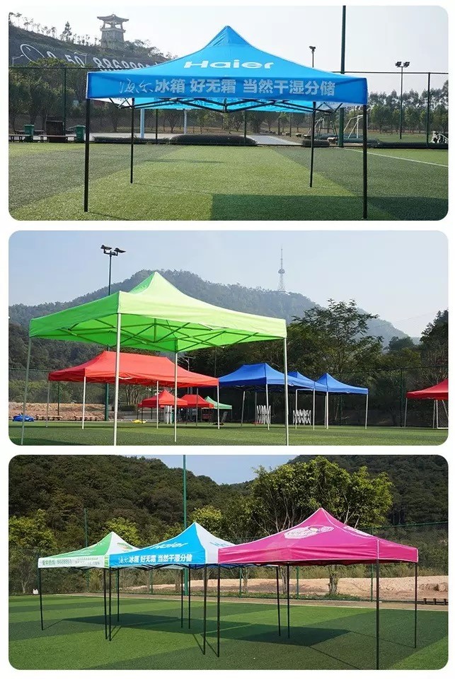 Parasol vải 3x3 m ô vuông tán tán lều vải penny bốn chân ô lều vải hàng đầu trải bóng - Lều / mái hiên / phụ kiện lều lều camping