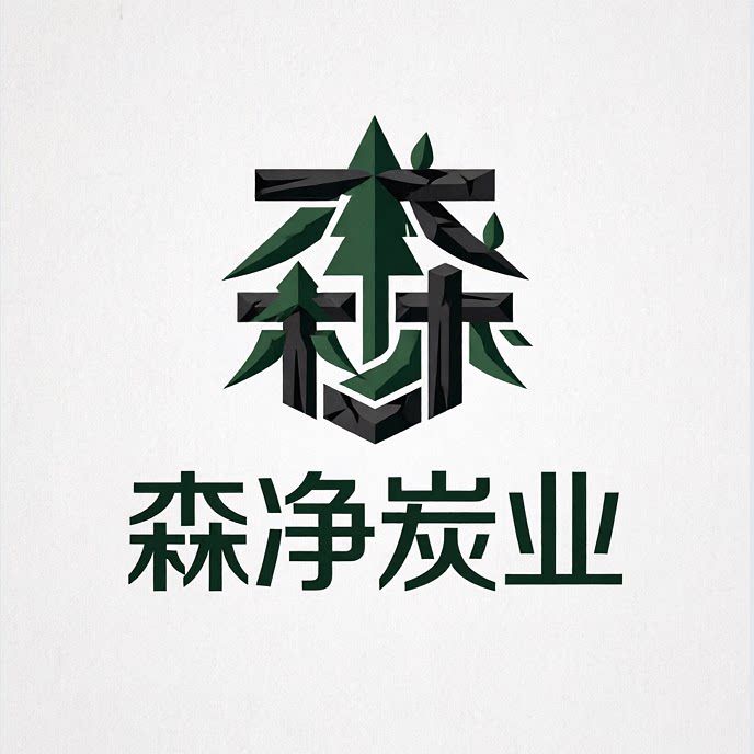 森净炭业的LOGO