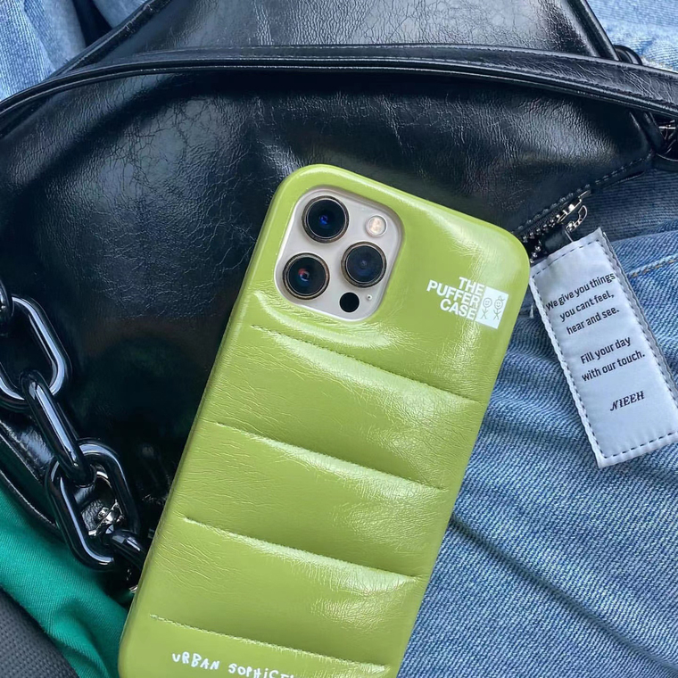 The Puffer Urban Sophistication Puffy Down Jacket 14, 13, 12 iPhone Case