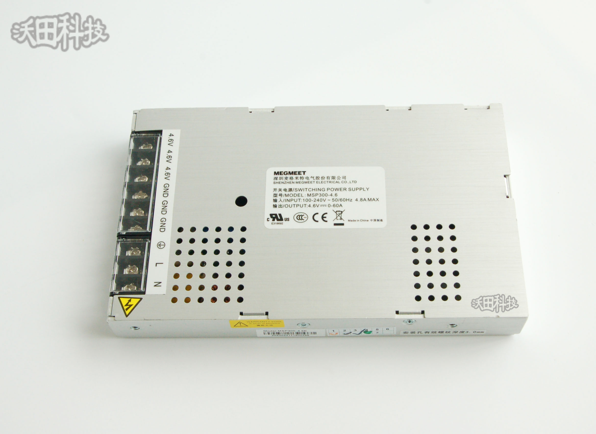 Original Megmeet MSP300-4 6 300W ultra-thin power medical grade adjustable 4 6V60A switching power supply