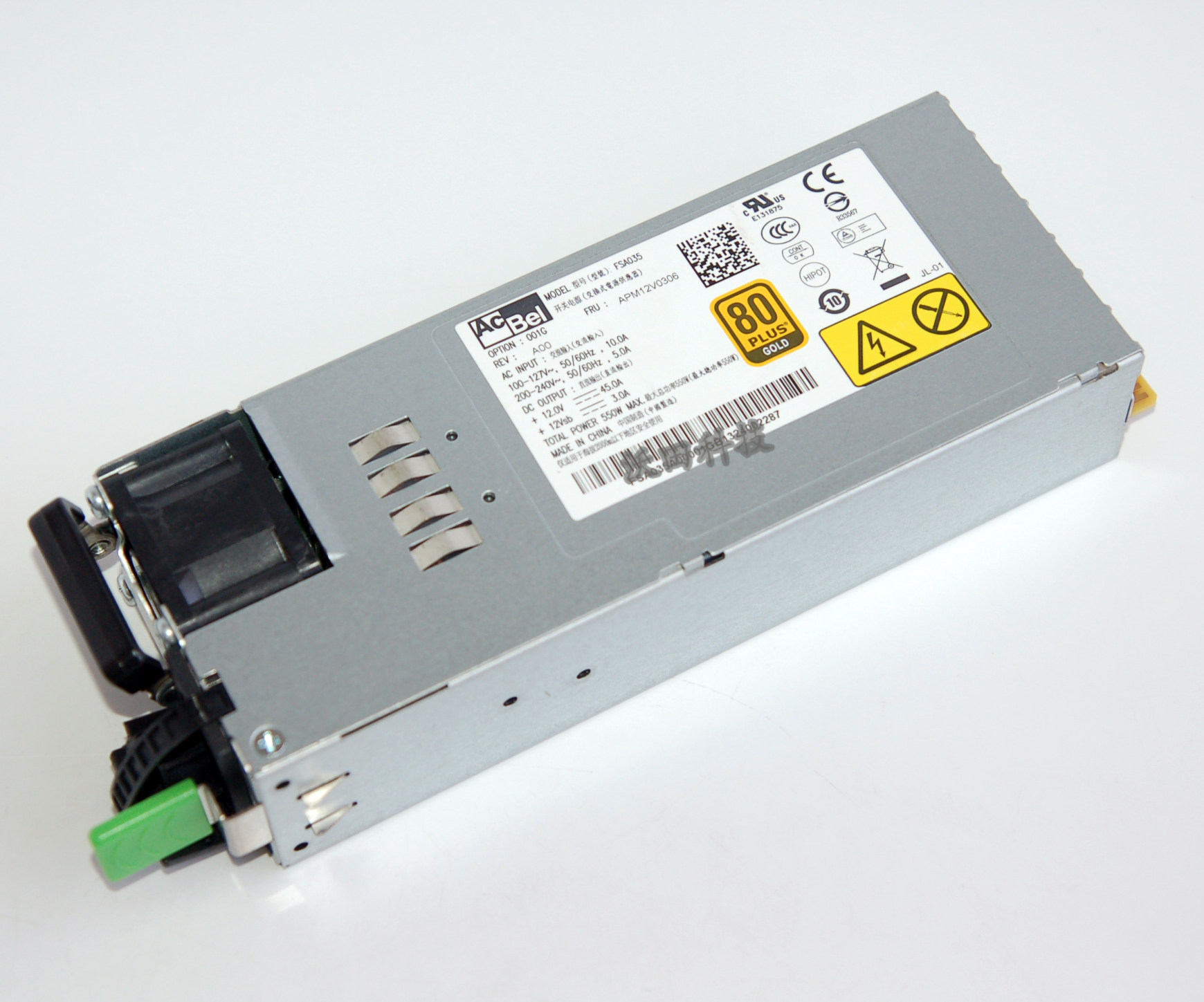 Original installation AcBel Conshu FSA035 Industrial switching power supply D7 server redundant module 550W spot
