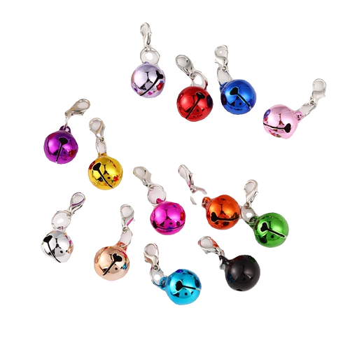 Чокер, колокольчик, подвеска, аксессуар для сумки, медный брелок, домашний питомец, кошки и собаки