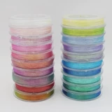 Бесплатная судовая лотерея шелковая линия 6 -share diy bracelet gracelet wind wind fantasy line металлическая шелковая вышиваемая линия небольшой объем 50 метров