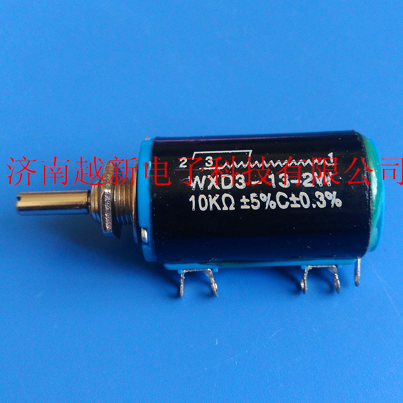 Spot WXD3-13-2W 10K precision wire wound potentiometer 10k multi-turn rotary potentiometer 5%potentiometer