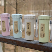 Mai Cup cup bảo vệ sức khỏe và môi trường có thể được phân hủy cốc rơm lúa mì quảng cáo tay cốc quảng cáo cốc nhựa có thể được in logo