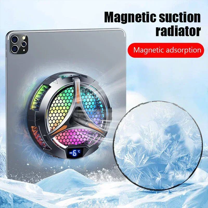 Мобильный радиатора x42 fan phone magnetic cooler for dedicated tablet with alum