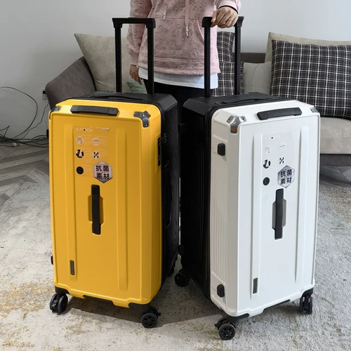 Вместительный и большой универсальный чемодан на колесиках, коробка, увеличенная толщина, 32 дюймов