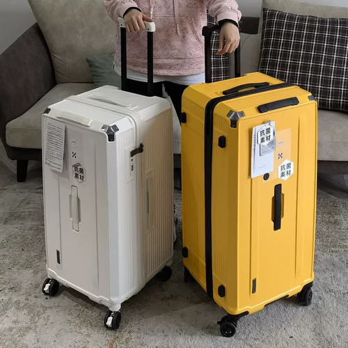 Вместительный и большой универсальный чемодан на колесиках, коробка, увеличенная толщина, 32 дюймов