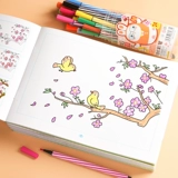 Раскраска для детского сада, книга с картинками, обучение, граффити, 2-3-6 лет