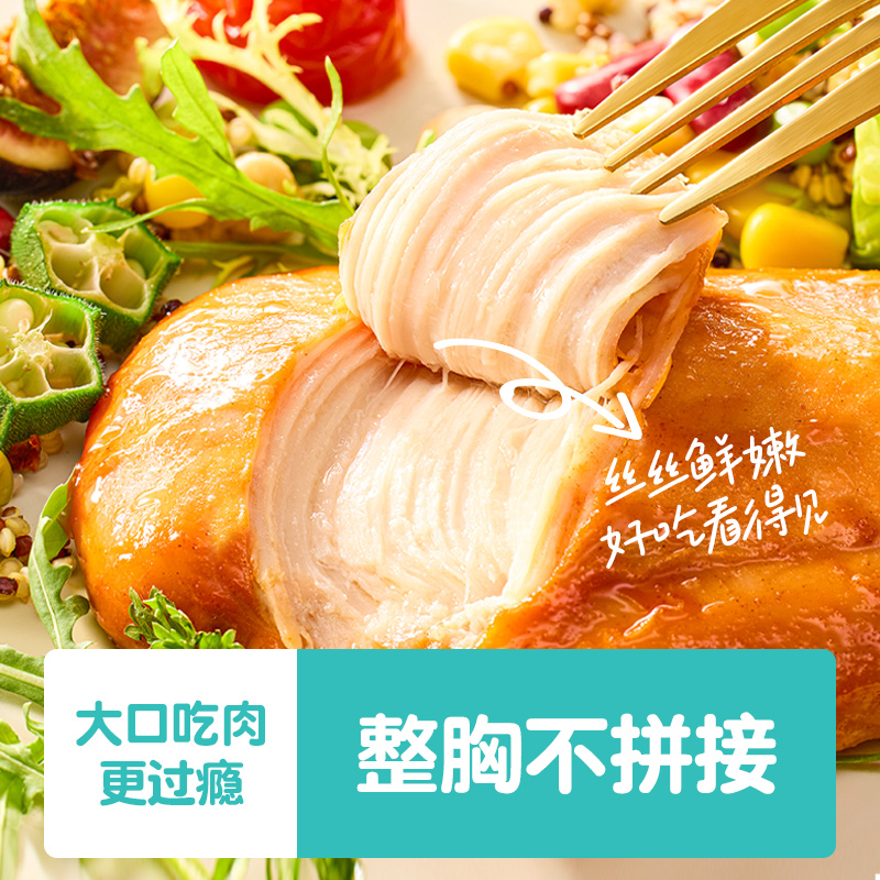 优形沙拉鸡胸肉：健身达人的必备神器，低脂高蛋白零食新选择！