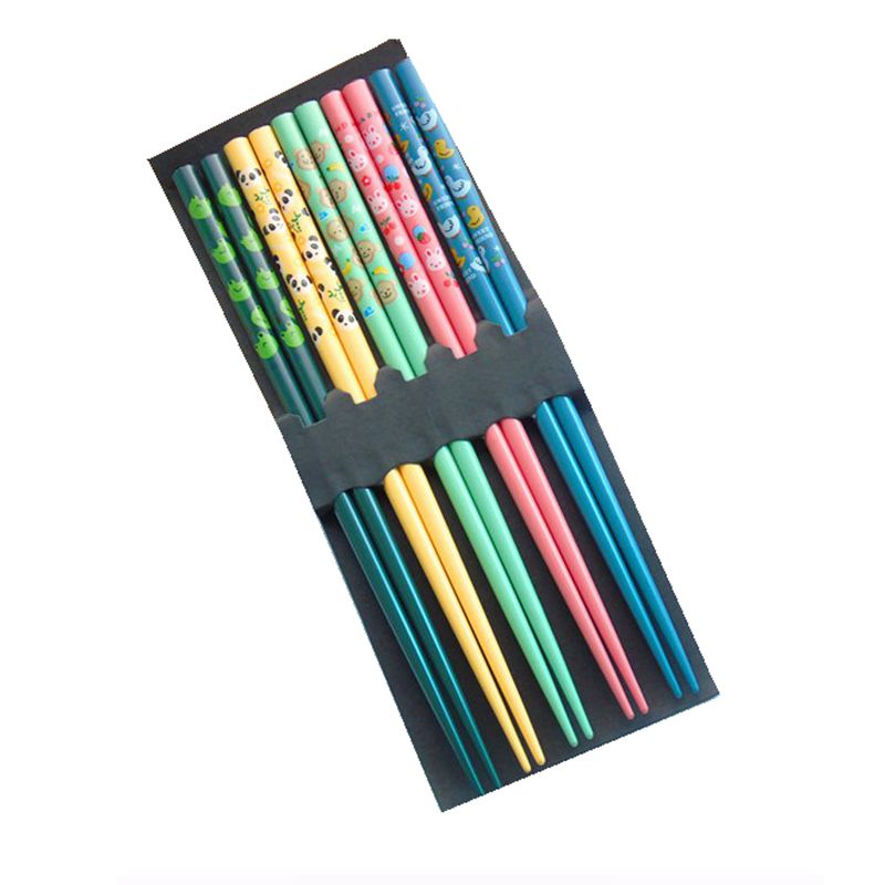 Jingdezhen export Japanese cartoon chopstick upscale boutique express animals fruit series environmental bamboo chopsticks