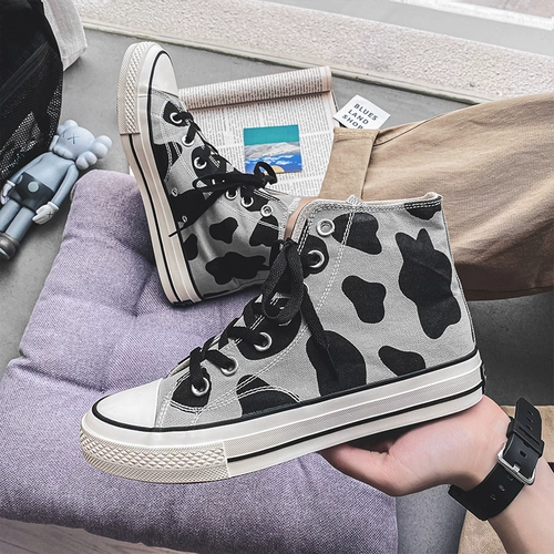 Высокие сапоги, туфли, небольшие дизайнерские тканевые трендовые универсальные кроссовки, тренд сезона, в корейском стиле, подходит для подростков, средней длины