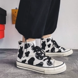 Высокие сапоги, туфли, небольшие дизайнерские тканевые трендовые универсальные кроссовки, тренд сезона, в корейском стиле, подходит для подростков, средней длины