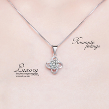 【小红书爆款】S925银镶钻锁骨项链