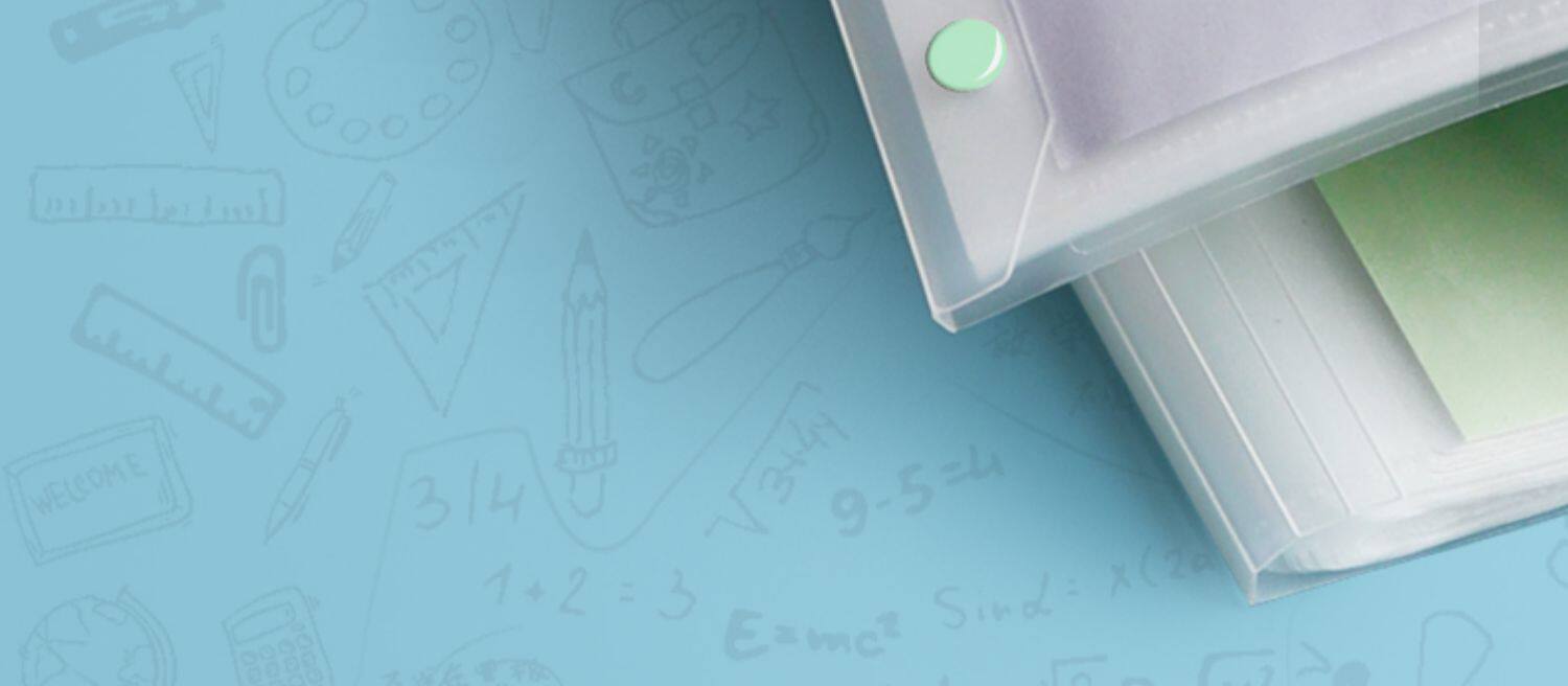 Папка для бумаг 得力a3装试卷整理神器收纳袋学生用书夹子文件夹试卷夹透明插页分类夹多层高中生资料册小学生放卷子资料夹 Deli