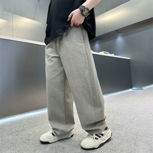 Летние тонкие штаны для мальчиков, летнее средство от комаров, шелковая быстросохнущая летняя одежда, подходит для подростков