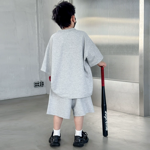 Детский комплект, летняя одежда, летние спортивные нарукавники, короткий рукав, подходит для подростков