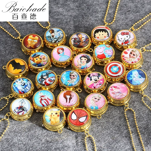 Мультяшные детские ретро карманные часы