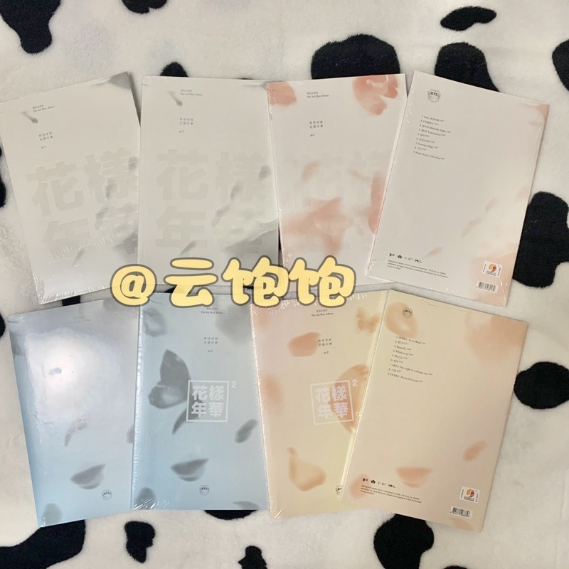 [in Stock with Free Shipping] Bts (Bts) Mini 3 Mini 4 in the Mood for Love Pt.1 Pt.2 Collection