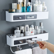 Toilet rack bathroom toilet non-punching Bath bathroom washroom washroom washroom wall-mounted towel storage