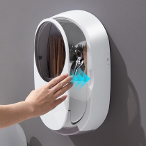 Disinfection chopsticks tube dustproof household drain cage storage rack basket household kitchen wall-mounted tableware spoon storage box